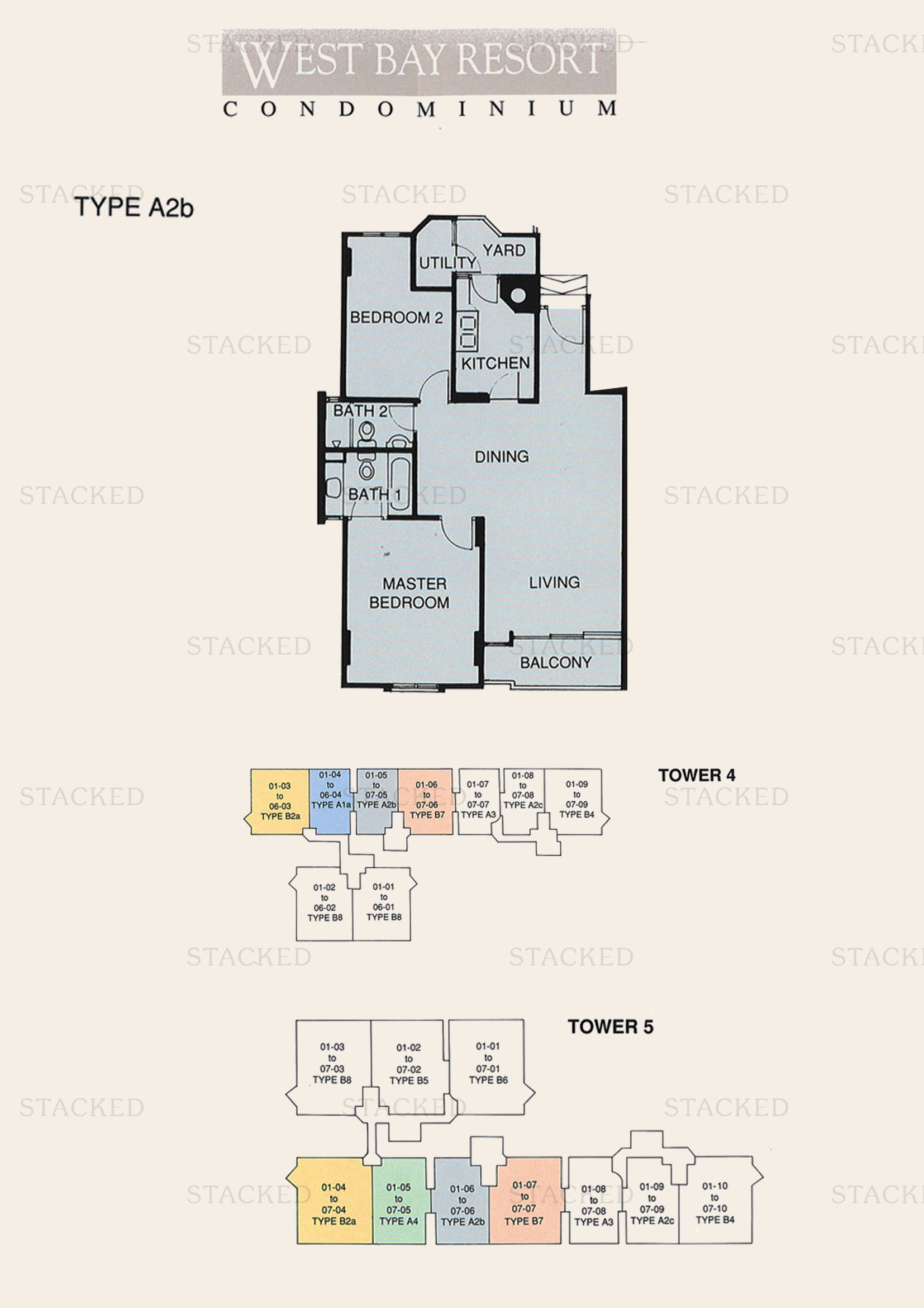 Stacked homes West Bay Condominium Singapore Condo Floor Plans